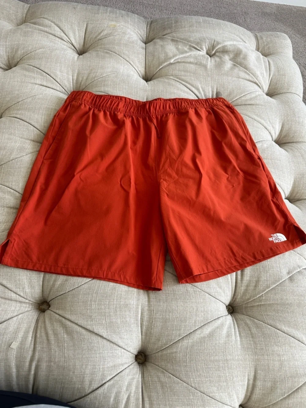 The North Face Men’s Orange Athletic Shorts